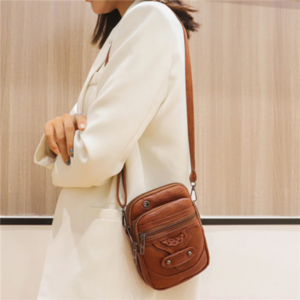 Bolsa de Couro Visata Vintage