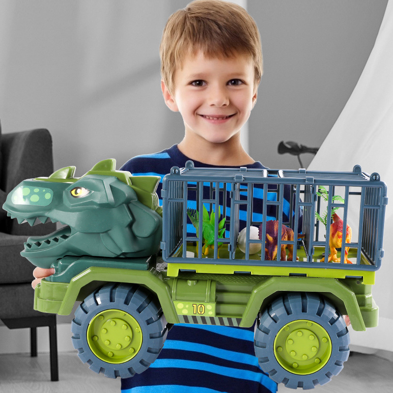 Carrinho Dinossauro Rex + Brindes