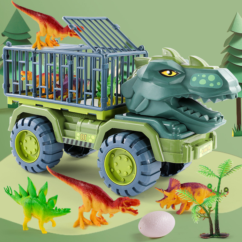 Carrinho Dinossauro Rex + Brindes - Imagem 2