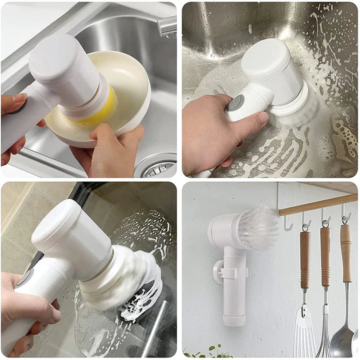 Escova 5 em 1 Brush Clean - Remove Sujeiras Profundas - Imagem 2