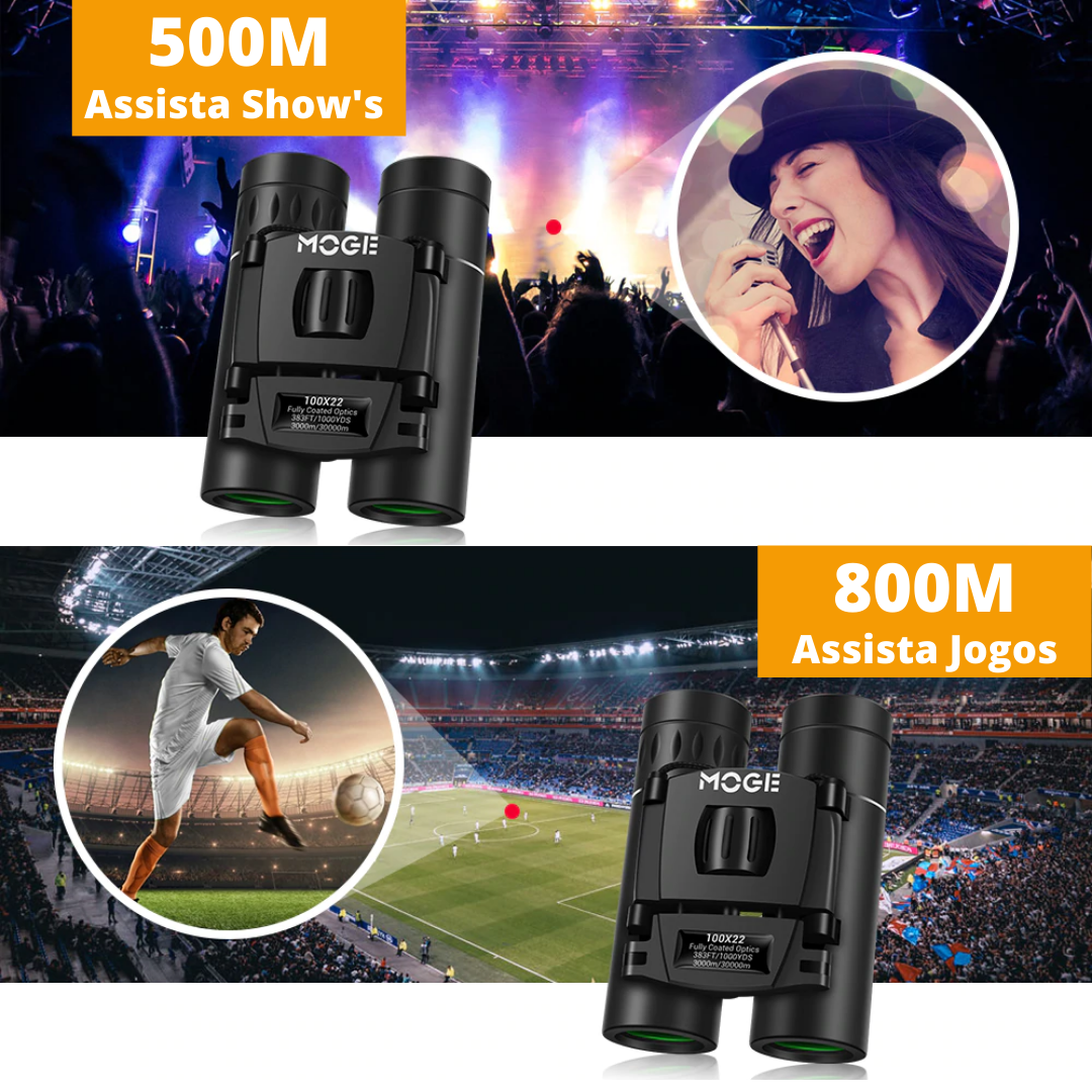 Binóculos Profissional HD 100x22 | 30.000M & Visão Noturna | Frete Grátis - Imagem 4