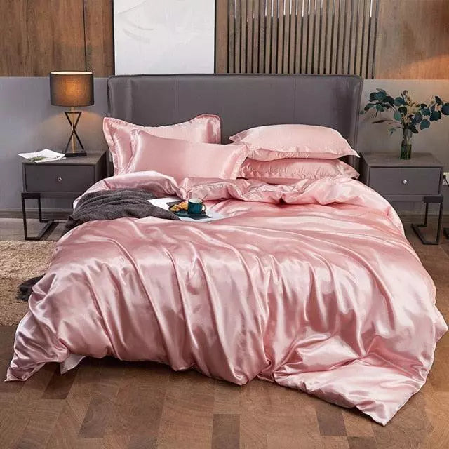 Conjunto de Roupas de Cama de Cetim Exclusive™ + Brindes - Imagem 8