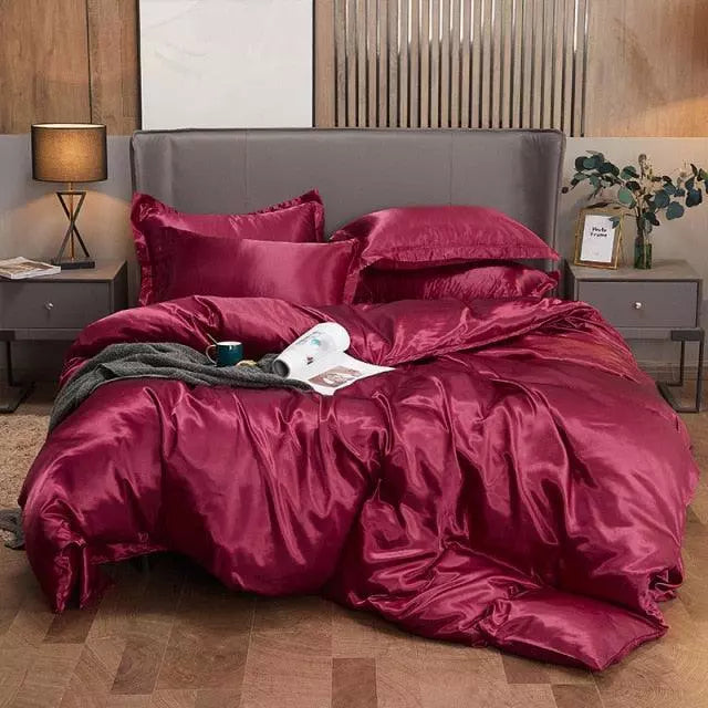 Conjunto de Roupas de Cama de Cetim Exclusive™ + Brindes - Imagem 7