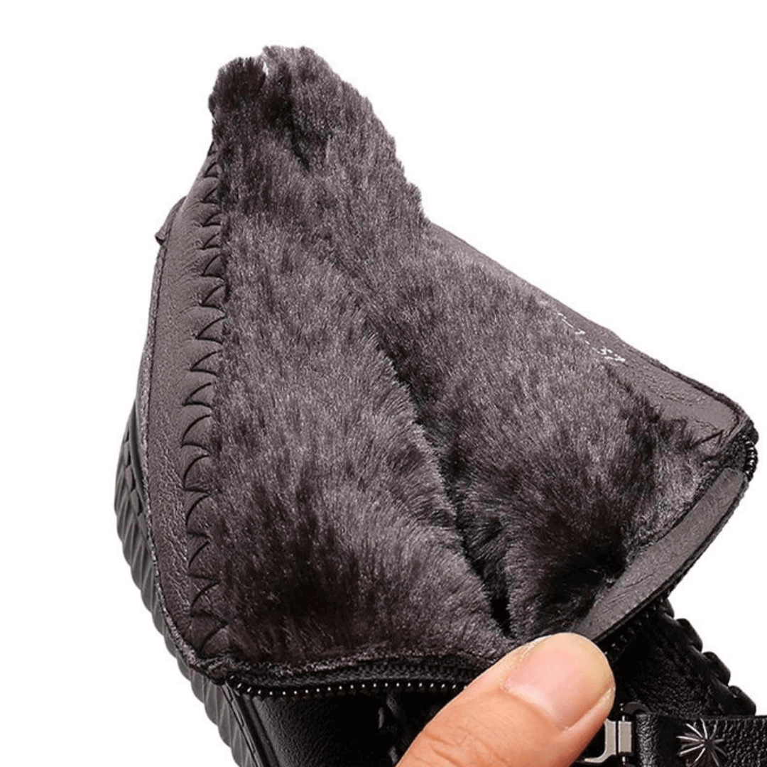 Bota de Inverno Impermeável com Interior Aveludado Hot Comfort - Imagem 6