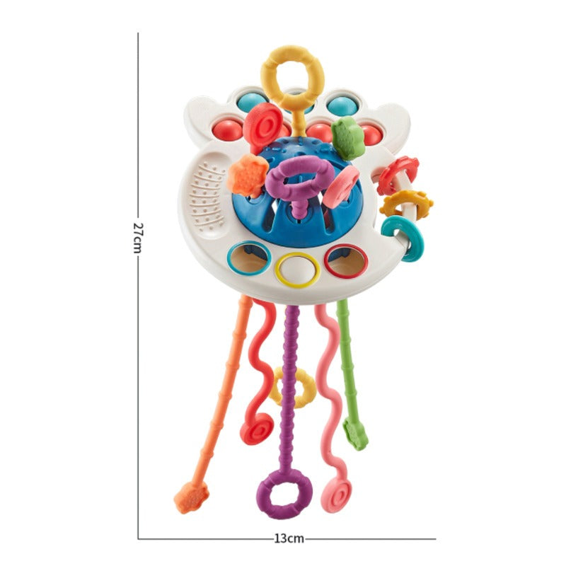 Brinquedo Montessori Ovni Sensorial 3 em 1 100% Seguro - Imagem 6
