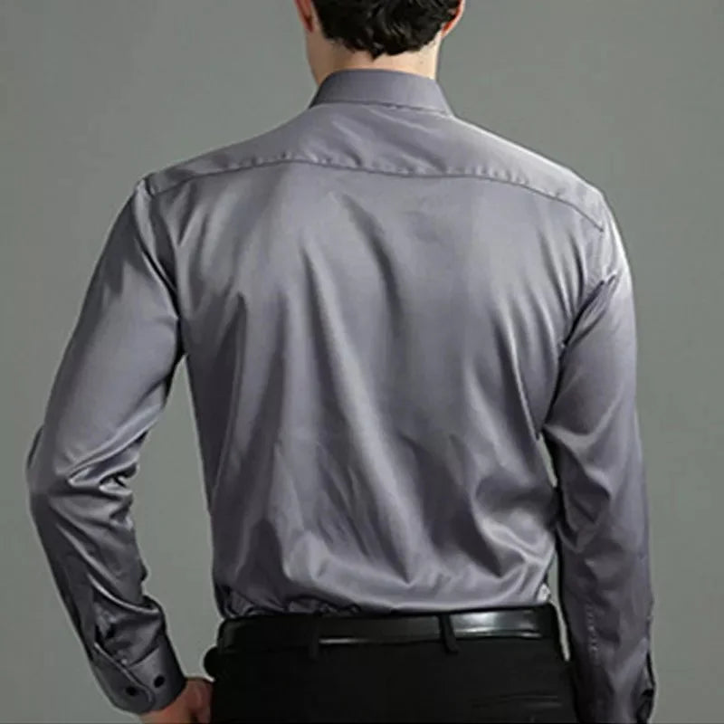 Camisa Social Milano Anti Amassado - Compre 1 Leve 2 - Imagem 5