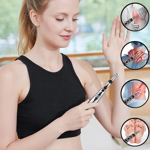 Caneta Acupuntura Massageadora Corporal - Viva Sem Dores - Imagem 2