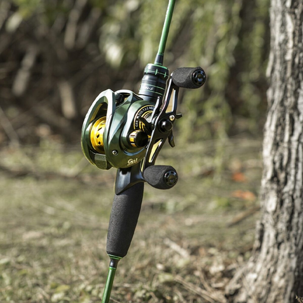 Carretilha de Pesca Anti Cabeleira 14 Rolamentos - Titan Pro - Imagem 3
