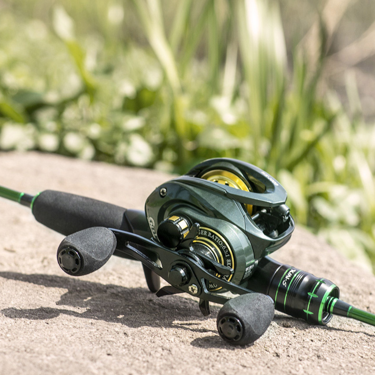 Carretilha de Pesca Anti Cabeleira 14 Rolamentos - Titan Pro - Imagem 4