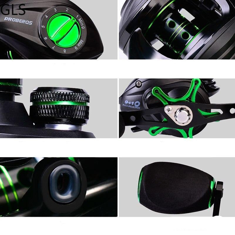 Carretilha de Pesca Proberos Drag 8kg - Imagem 9