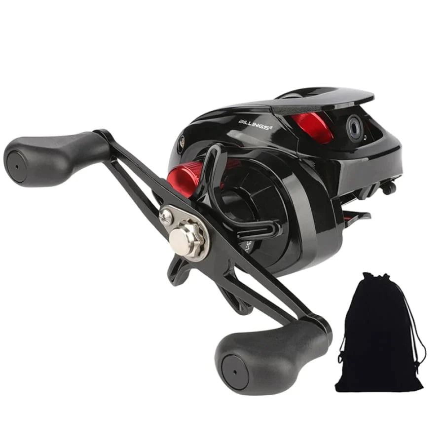 Carretilha de Pesca Profissional GLS AS200 Drag 8kg Ultra Leve - Imagem 4