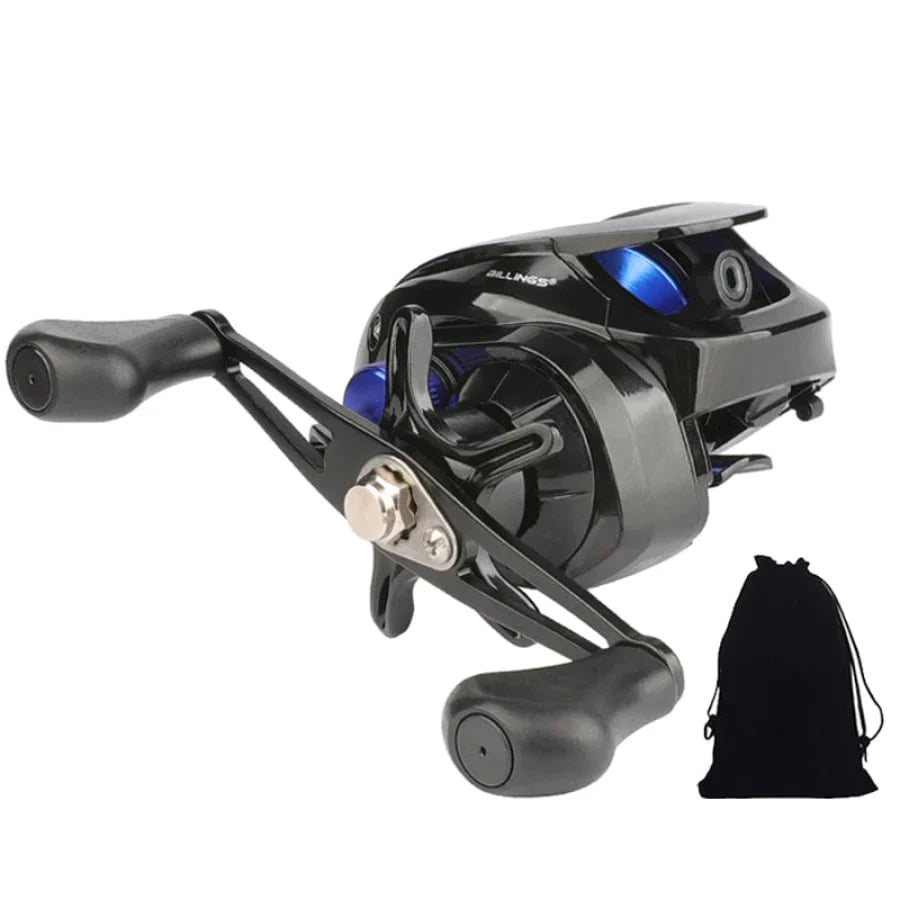 Carretilha de Pesca Profissional GLS AS200 Drag 8kg Ultra Leve - Imagem 5