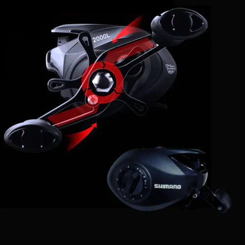 Carretilha de Pesca Profissional GLS AS200 Drag 8kg Ultra Leve - Imagem 2