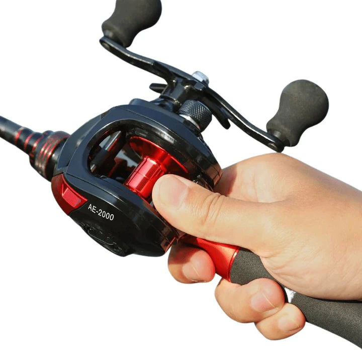 Carretilha de Pesca Profissional Pro Living com 13 Rolamentos - Imagem 2