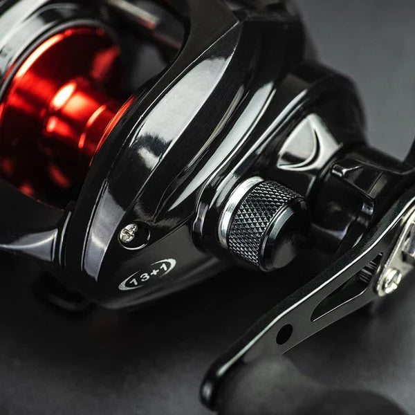 Carretilha de Pesca Profissional Pro Living com 13 Rolamentos - Imagem 5