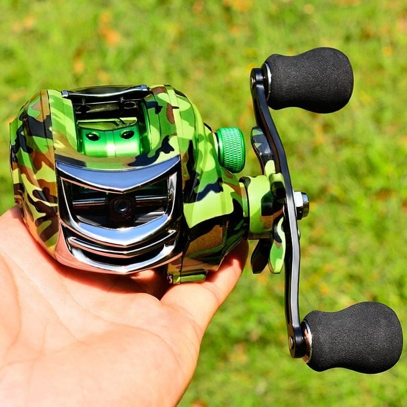 Carretilha de Pesca com 19 Rolamentos e Drag 10Kg - Imagem 2