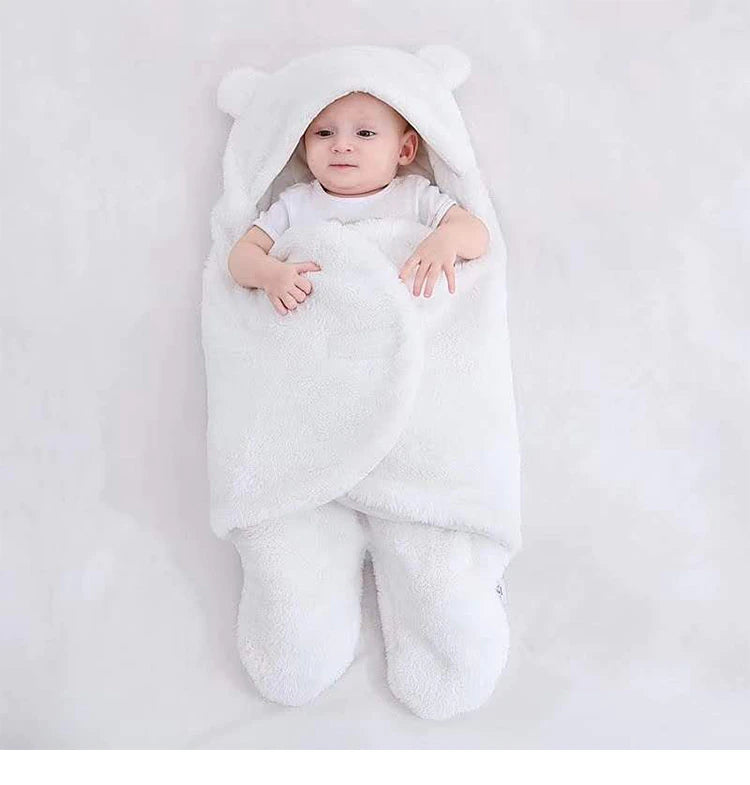 Cobertor de Ursinho para Bebe Dormir - Seguro e Confortável - Imagem 4