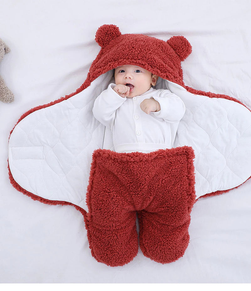 Cobertor de Ursinho para Bebe Dormir - Seguro e Confortável - Imagem 6
