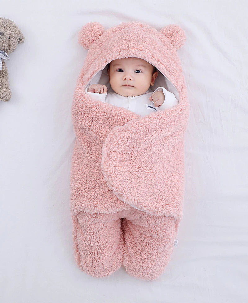 Cobertor de Ursinho para Bebe Dormir - Seguro e Confortável - Imagem 5