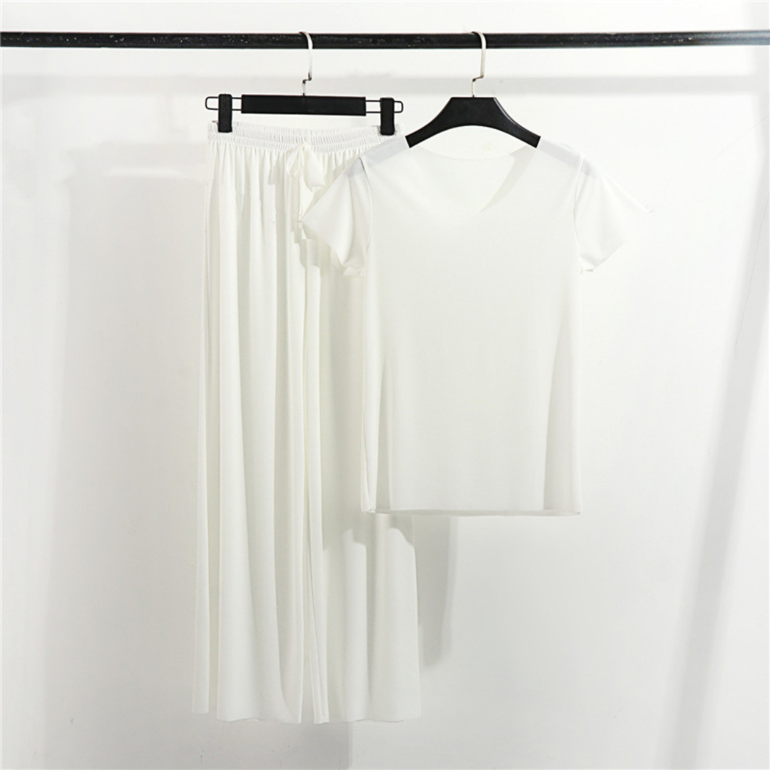 Conjunto Gentle Feminino Camiseta + Calça - Verão 2023 - Imagem 4