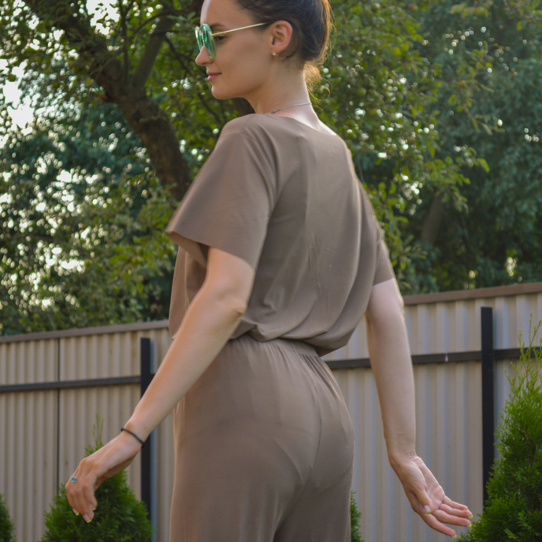 Conjunto Gentle Feminino Camiseta + Calça - Verão 2023 - Imagem 3