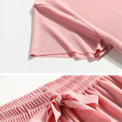 Conjunto Gentle Feminino Camiseta + Calça - Verão 2023 - Imagem 11