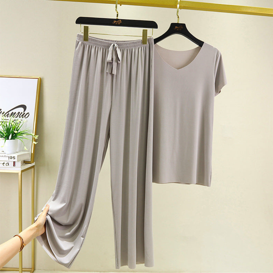 Conjunto Gentle Feminino Camiseta + Calça - Verão 2023 - Imagem 5