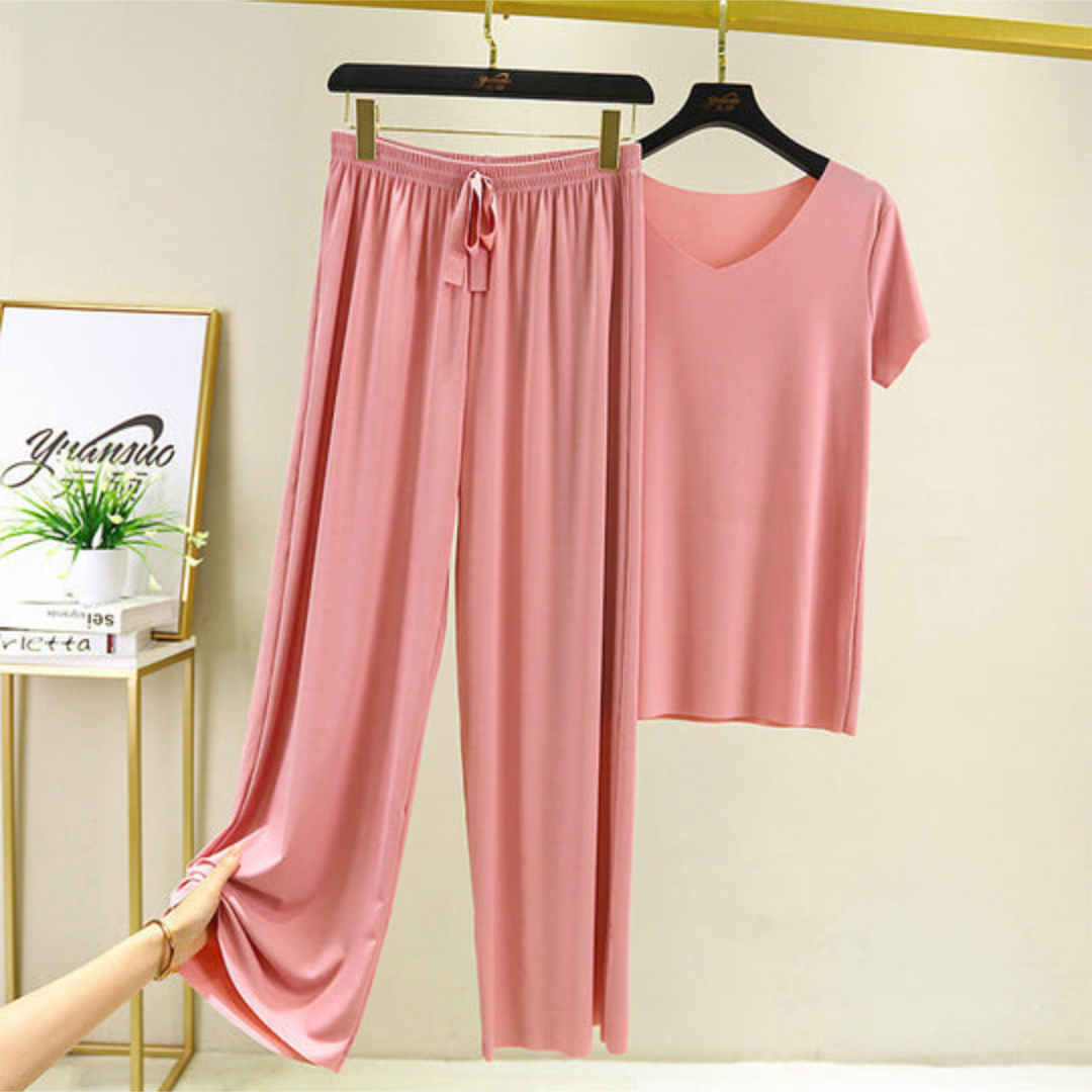 Conjunto Gentle Feminino Camiseta + Calça - Verão 2023 - Imagem 8