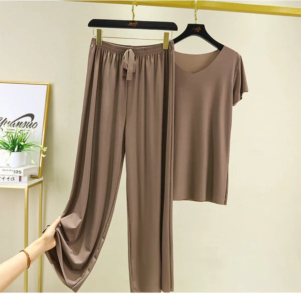 Conjunto Gentle Feminino Camiseta + Calça - Verão 2023 - Imagem 10