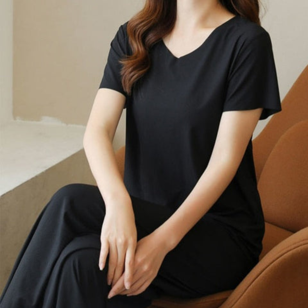 Conjunto Gentle Feminino Camiseta + Calça - Verão 2023 - Imagem 2