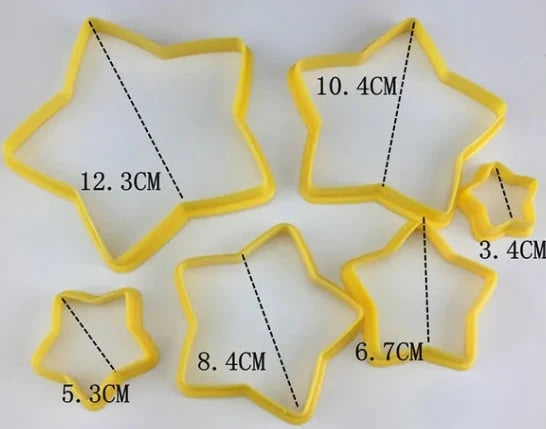 Conjunto Moldes de árvore de Natal 3D - 6 Peças - Imagem 5