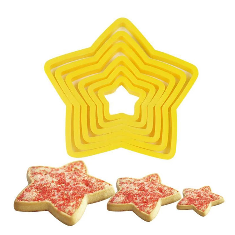 Conjunto Moldes de árvore de Natal 3D - 6 Peças - Imagem 4
