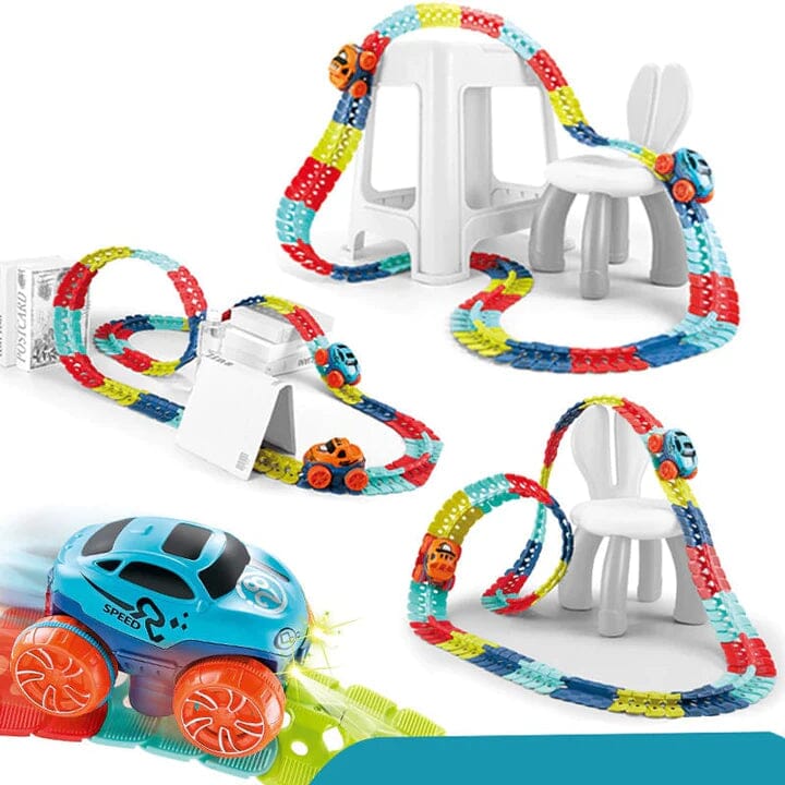 Conjunto de Pistas de Carro Antigravidade - GoTrack - Imagem 4