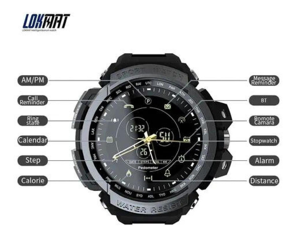 Mk28 Smartwatch 1,14 Polegadas Tela 5atm Anti-penet - Imagem 28