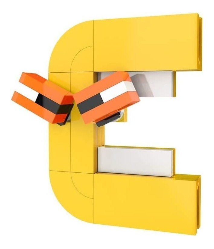 Conjunto De Blocos De Construção Alphabet Lore, A-m/n-z, Abc - Imagem 4