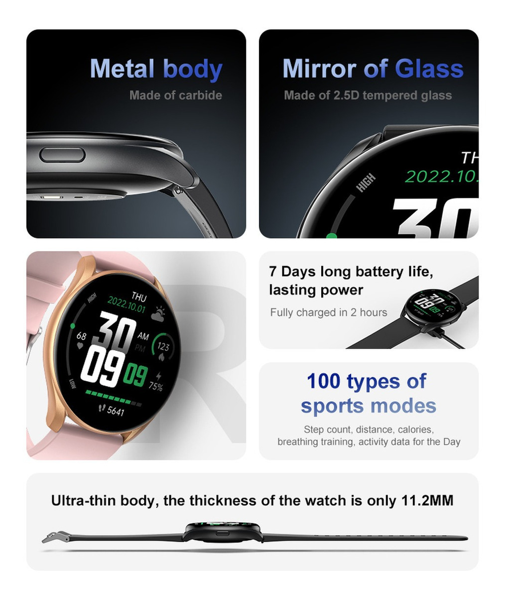 Relógio Esportivo À Prova D'água Smart Watch - Imagem 2