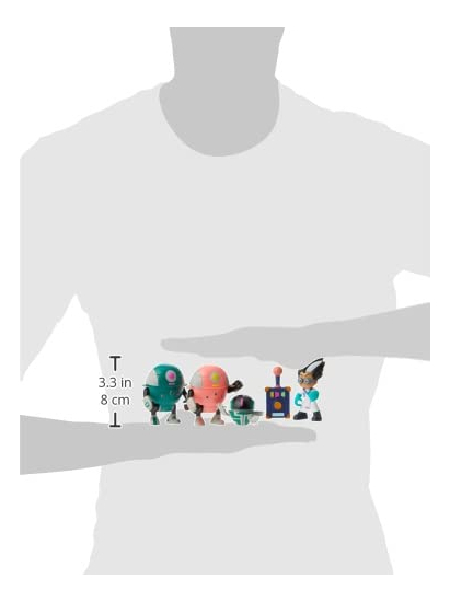 Conjunto De Bonecos De Ação Pj Masks Romeo Robot Mission, Br - Imagem 8