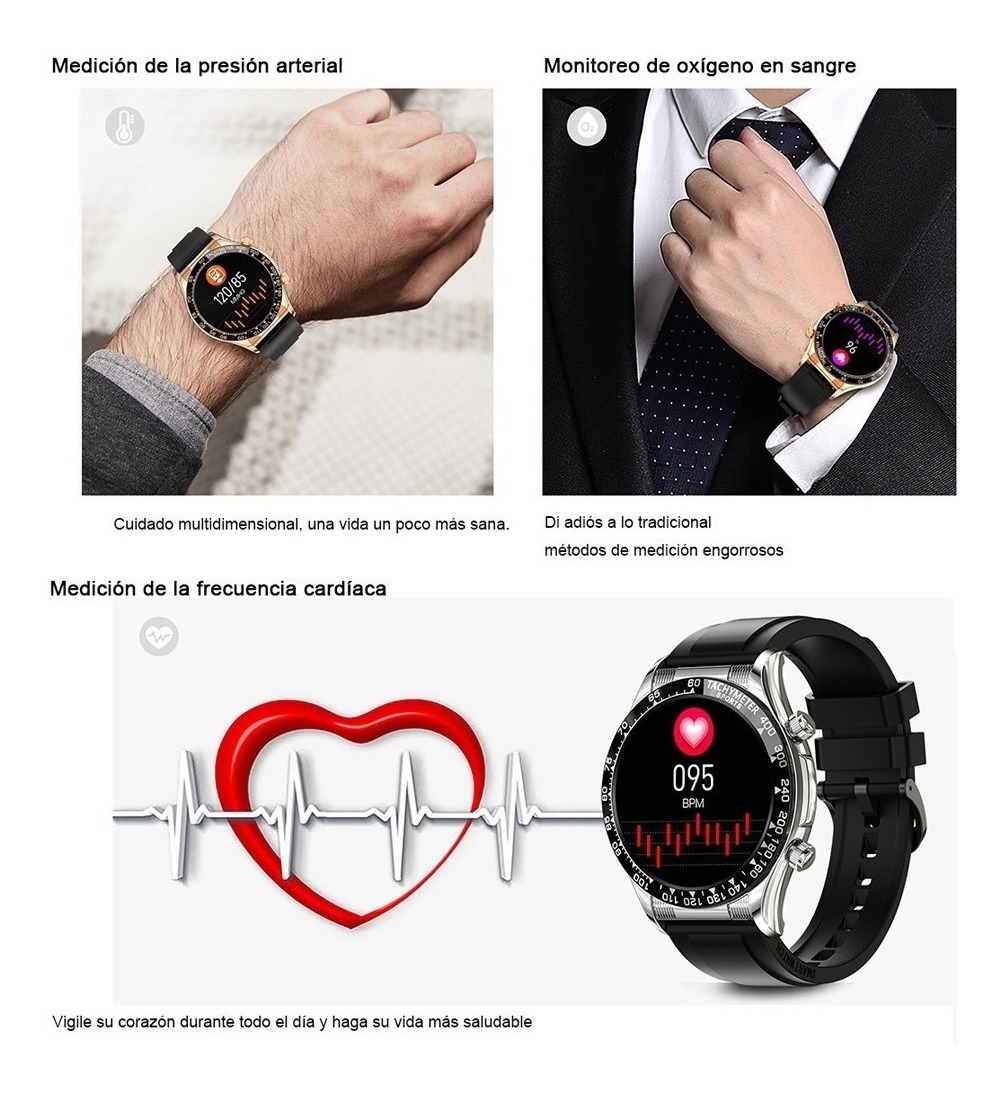 Chamada Bluetooth De Relógio Inteligente Para Homens Para Hu - Imagem 28