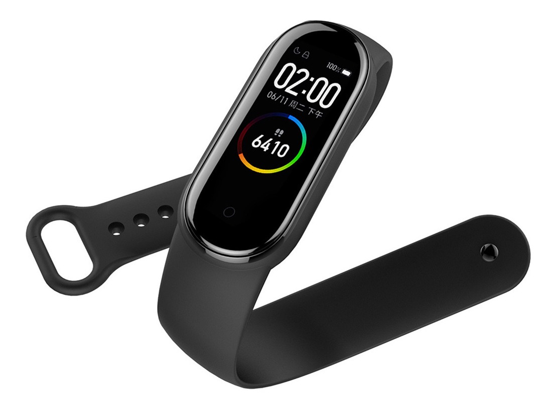 Correia De Silicone Compatível Com Mi Band 6 5 Waterproof Du - Imagem 8