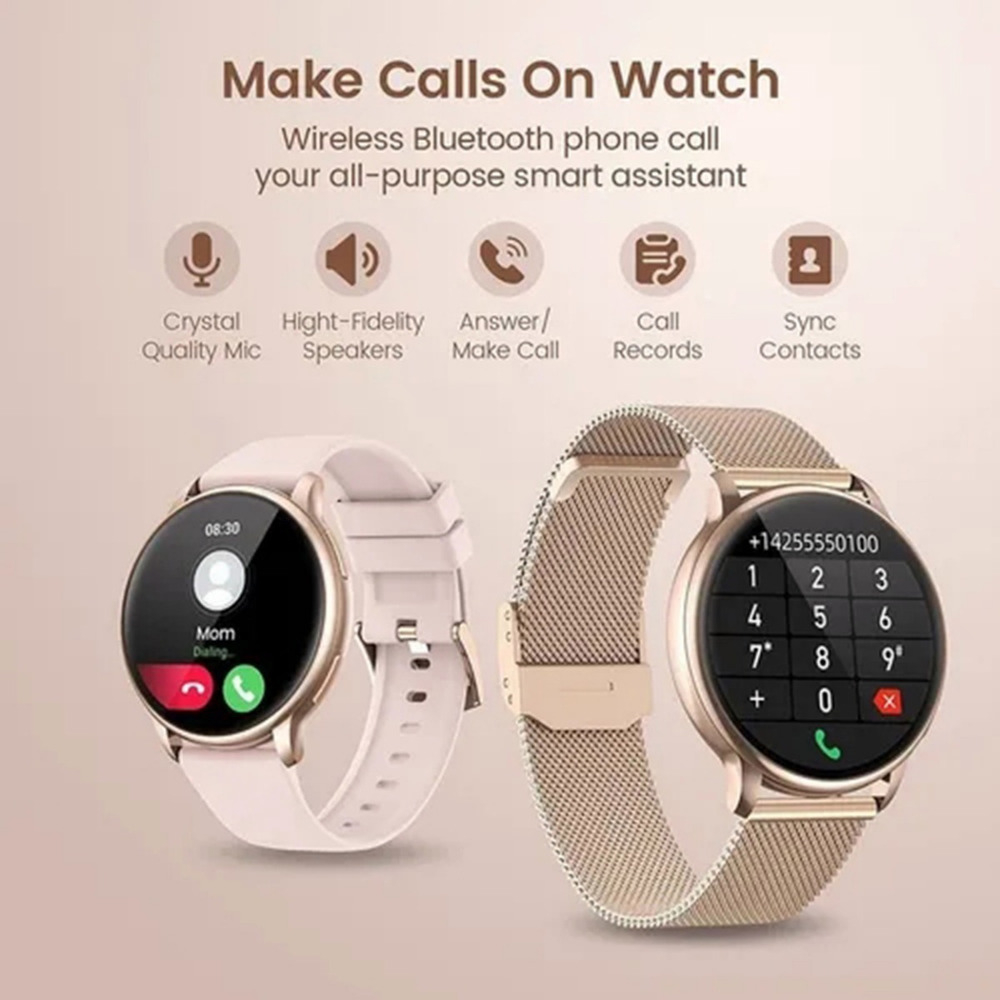 Smartwatch Esportivo Waterproof P/ Xiaomi Huawei Ios Mulher - Imagem 5