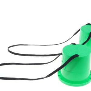 Brinquedo Sobre Pernas De Pau Para Crianças Pulando Verde 2