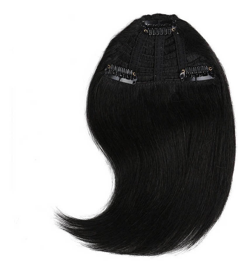 Peruca Cabelo Humano Virgem 20cm Franja - Imagem 31