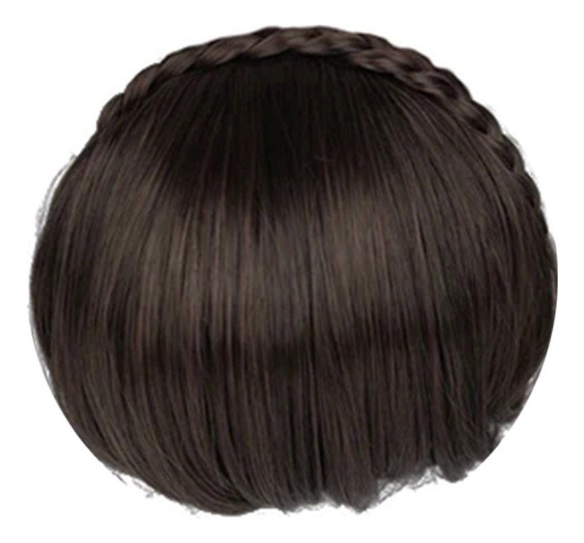 Peruca Pretty Girls Clip On Clip No Cabelo Dianteiro Franja - Imagem 7