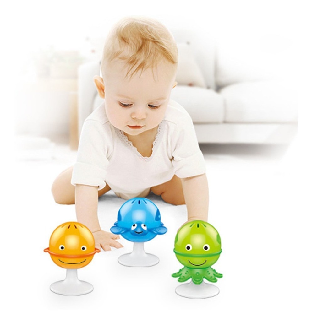 3pcs Brinquedo De Ventosa Brinquedo De Alimentação De Bebê B - Imagem 5