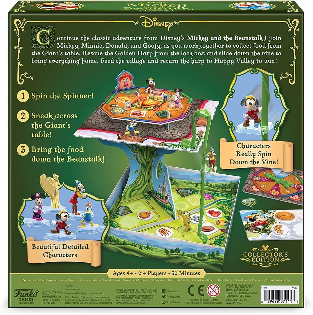 Edição De Colecionador Funko Disney Mickey E O Pé De Feijão - Imagem 2