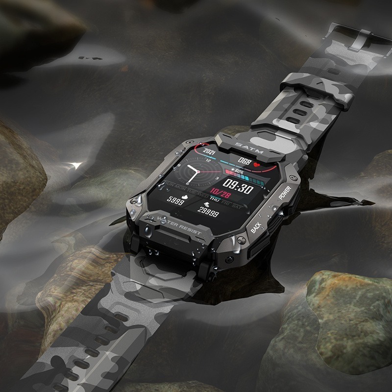 Smartwatch Masculino 1.71 Esportivo Natação Relógio Intelige - Imagem 3