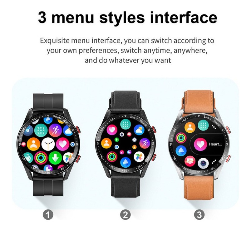 Smartwatch À Prova D'água Chamada Bluetooth - Imagem 15