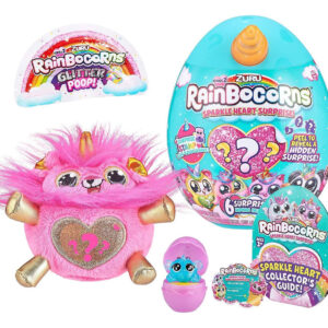 Rainbocorns Pelcia Sparkle Heart Surprise Série 2