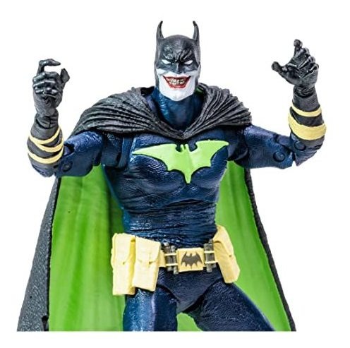 Mcfarlane Toys Dc Multiverse Batman Que Ri Como Batman 7 - Imagem 2