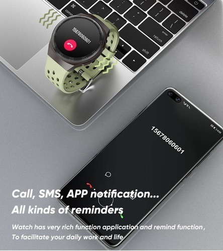 Smartwatch Bluetooth Impermeável Masculino - Imagem 3